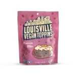 a package of vegan plant based bacon bits by louisville vegan jerky co