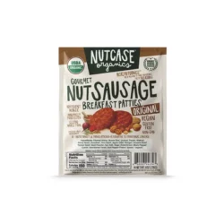a package of Nutcase Organics Original Breakfast Patties