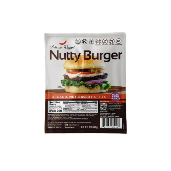 Nutcase Vegan - Nutty Burger Patties