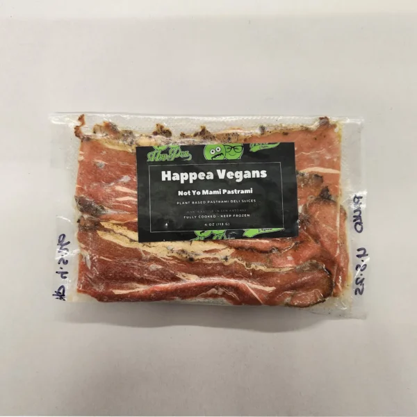 HapPea Vegans - Not Yo Mami Pastrami