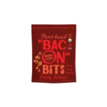 A package of plant based flaming habanero coconut based bacon bits by Madly Hadley 3oz