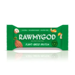 rawmygod plant-based protein bar