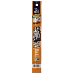 AGRO POWER Jerky - Vegan Jerky Stick - Texas BBQ