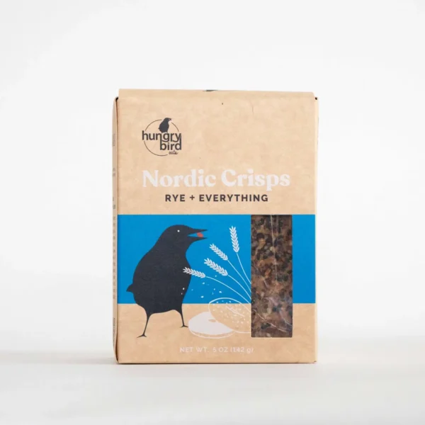Hungry Bird Eats - Rye + Everything Nordic Crisps