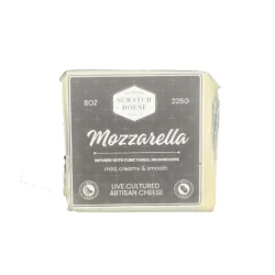 vegan cheese on a white background