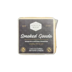 vegan cheese on a white background