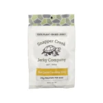 vegan jerky on a white background