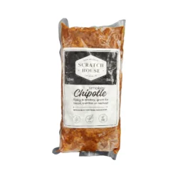 a package of smoky chipotle vegan soy curls