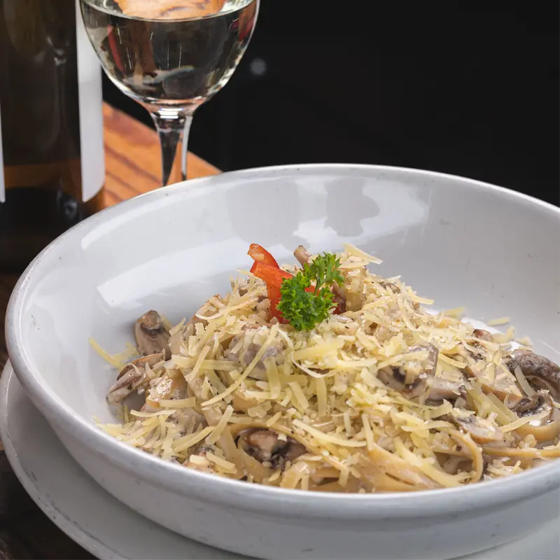 Mushroom Linguine