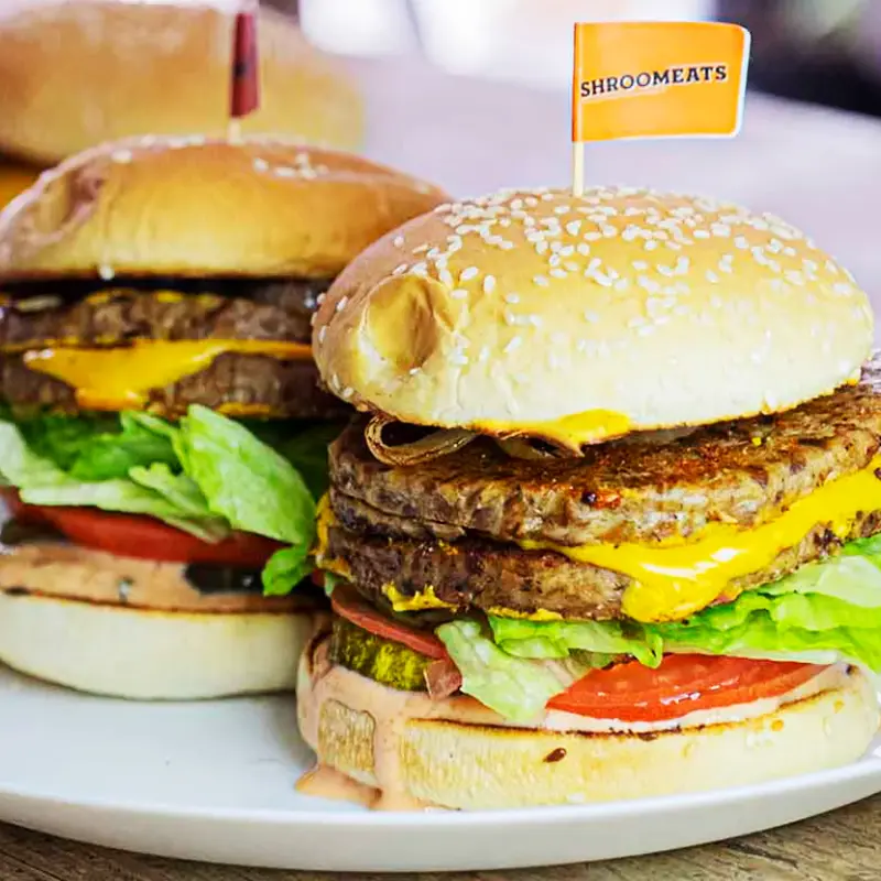 Shroomeats burger