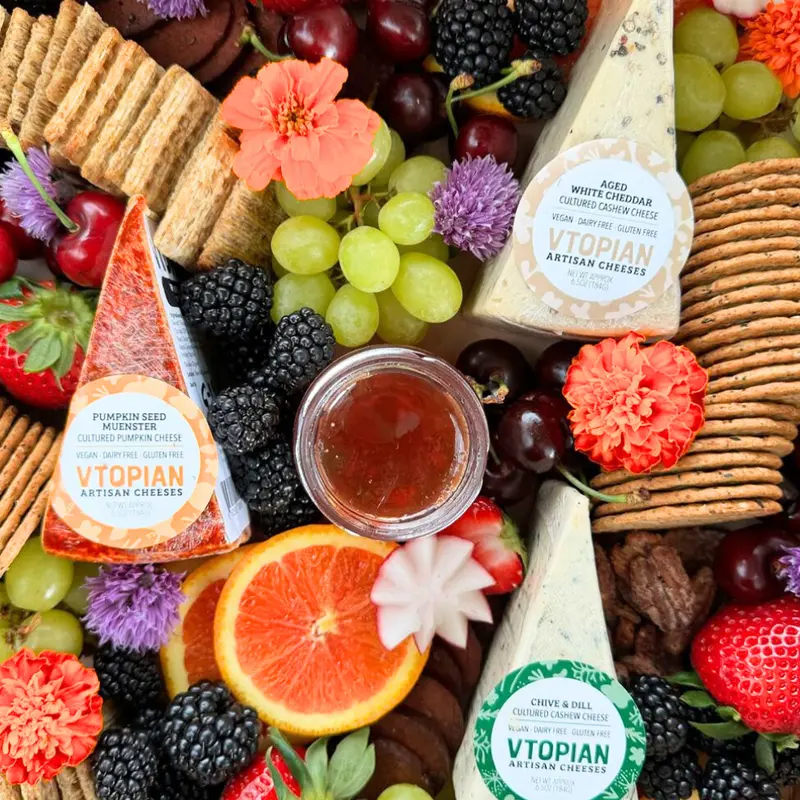 Vtopian vegan cheeses