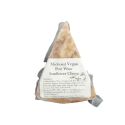 a package of vegan port wine cheese