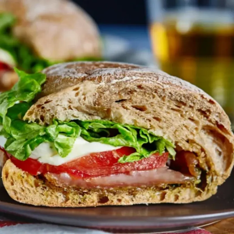 Caprese sandwich
