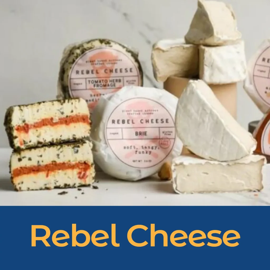 Rebel Cheese lineup of varietals