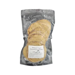 a package of Midcoast Vegan Smoked Seitan Chicken