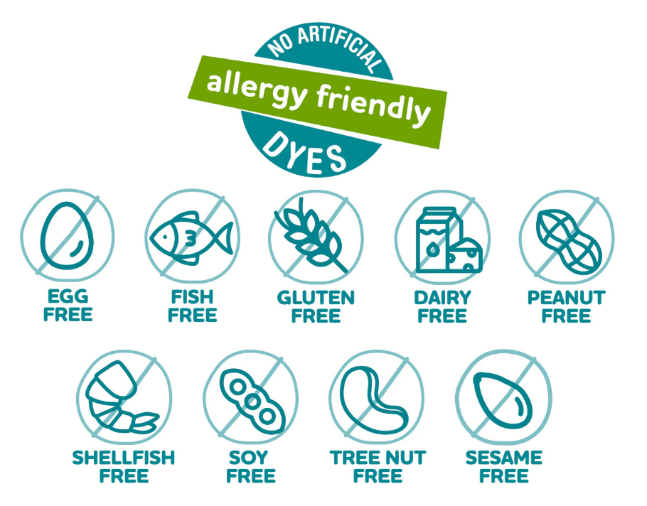 allergen free sign
