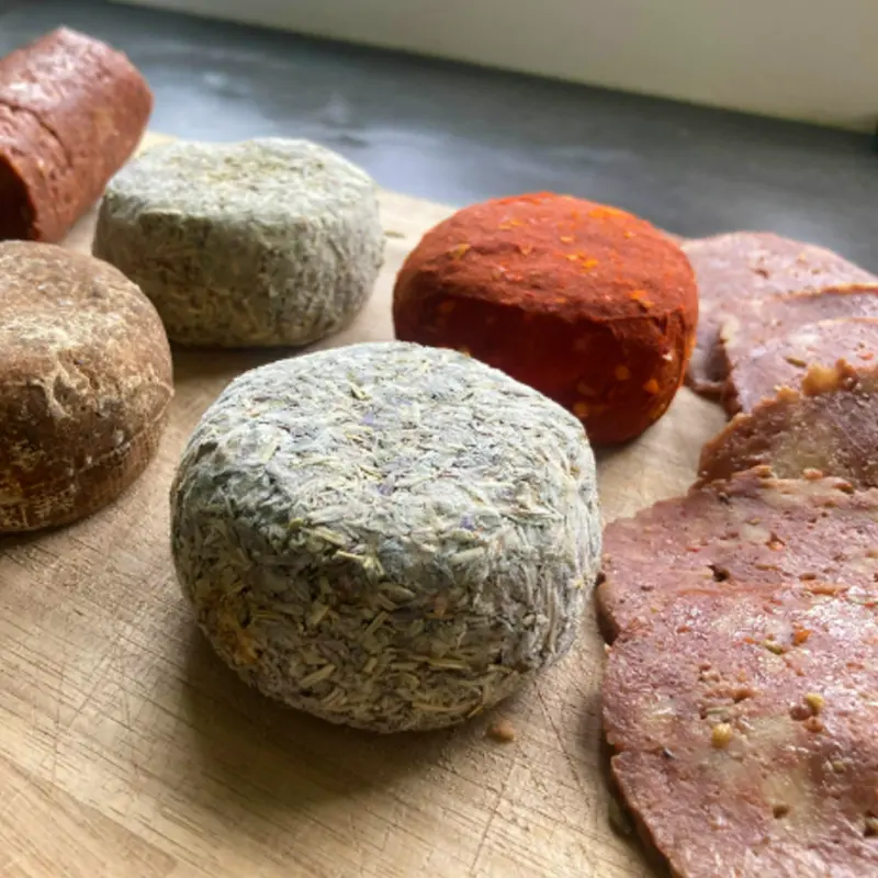 Midcoast Vegan cheese and meat