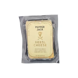 a package of Rebel Cheese Pepper Jack