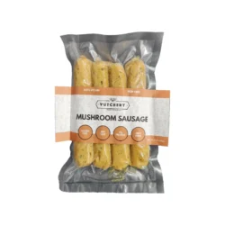 a package of Vutchery Mushroom sausage